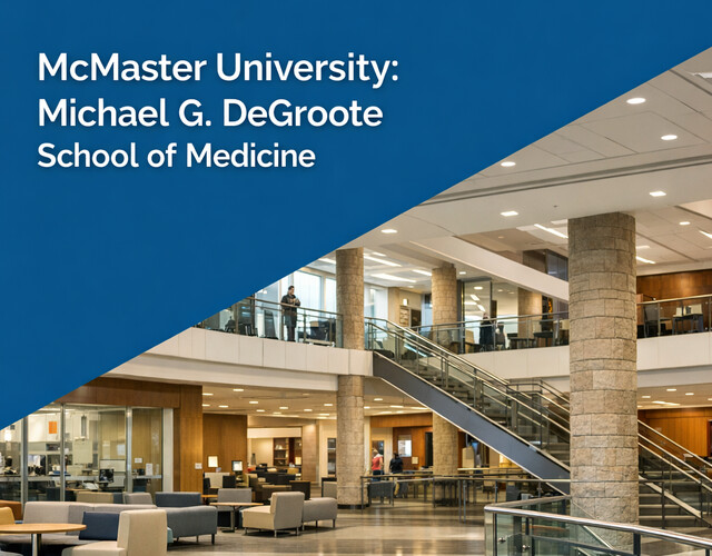 McMaster University: Michael G. DeGroote School of Medicine