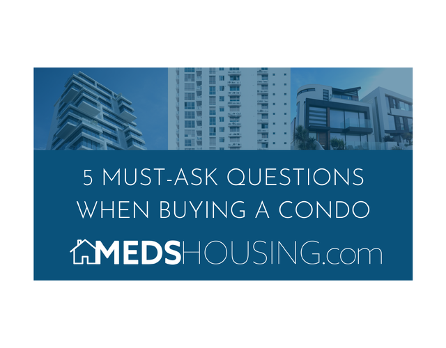 5 Must-ask questions when buying a condo..