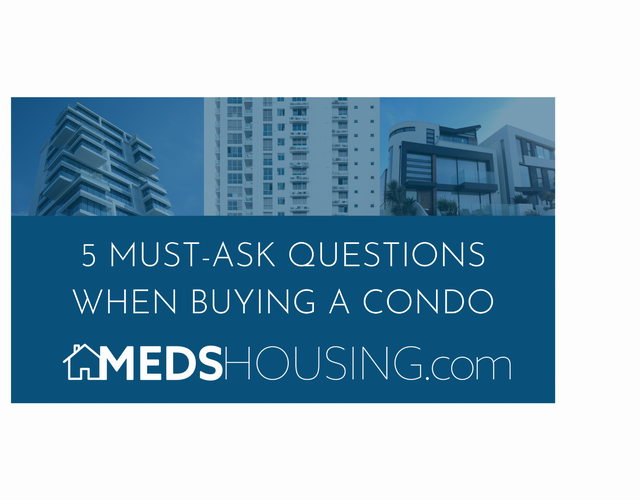 5 Must-ask questions when buying a condo..