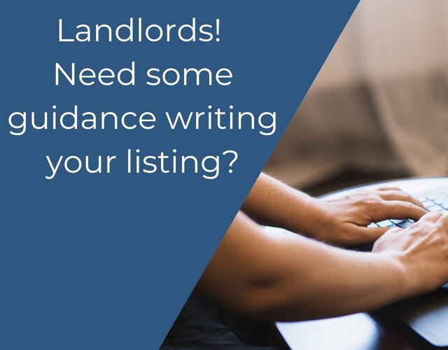 Struggling to write a property listing for medical learners?