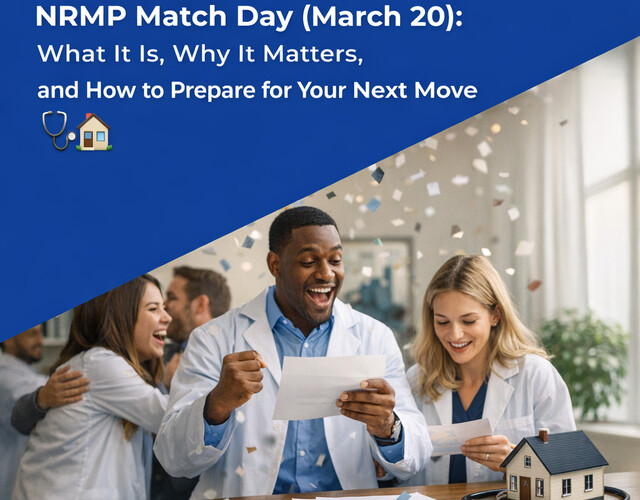 NRMP Match Day (March 20): What ? Why? How to Prepare for Your Next Move 🩺🏠