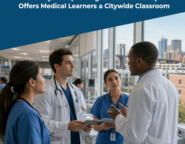 Brooklyn's Expanding Clinical Landscape Offers Medical Learners a Citywide Classroom