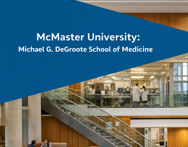 McMaster University: Michael G. DeGroote School of Medicine